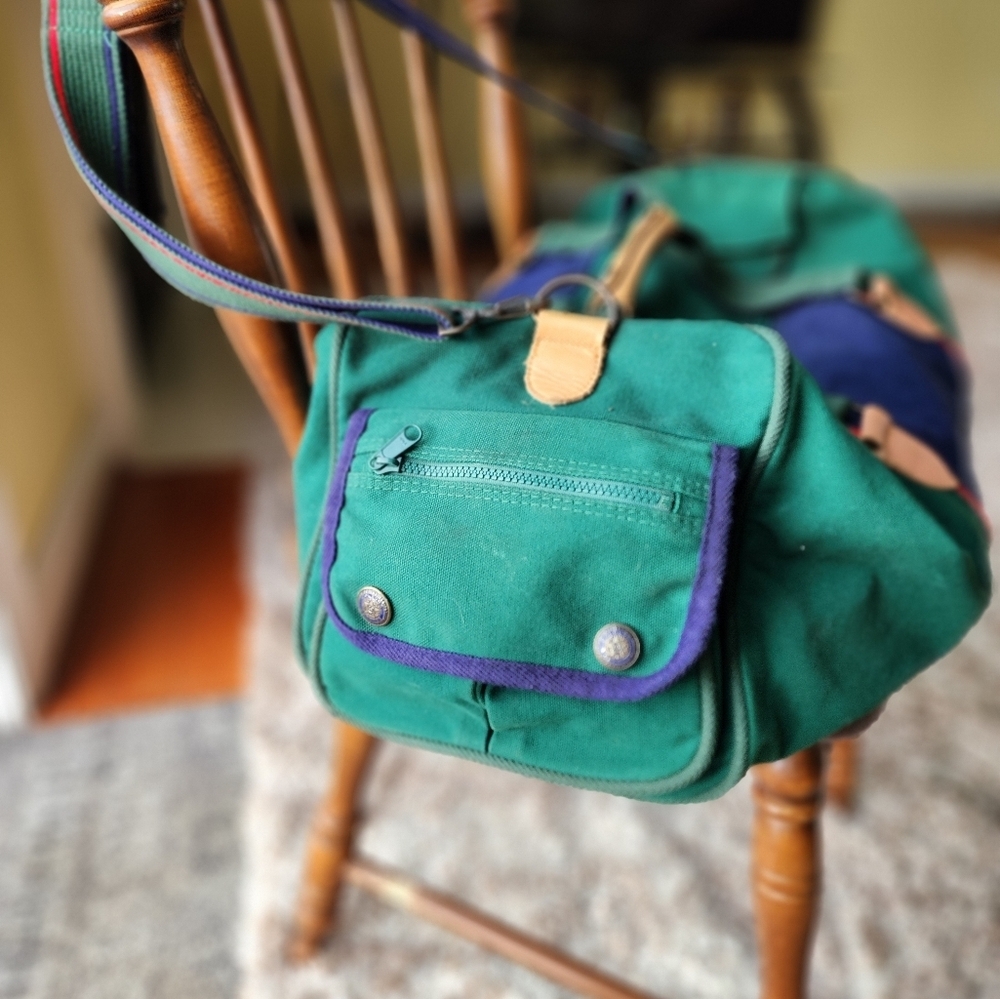 Vintage Alexander Julian Large Duffle Bag - Picture 5 of 8